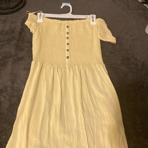 Yellow sun dress